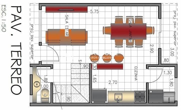 Sobrado à venda com 2 quartos, 65m² - Foto 4