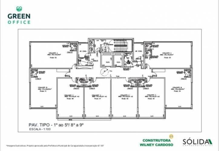 Conjunto Comercial-Sala à venda, 42m² - Foto 12