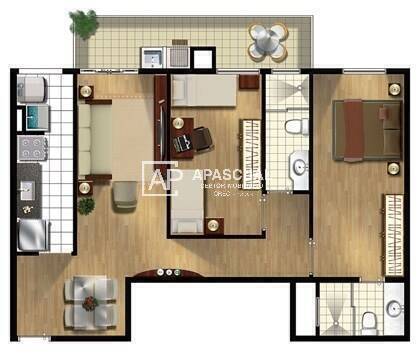 Apartamento à venda com 3 quartos, 91m² - Foto 10