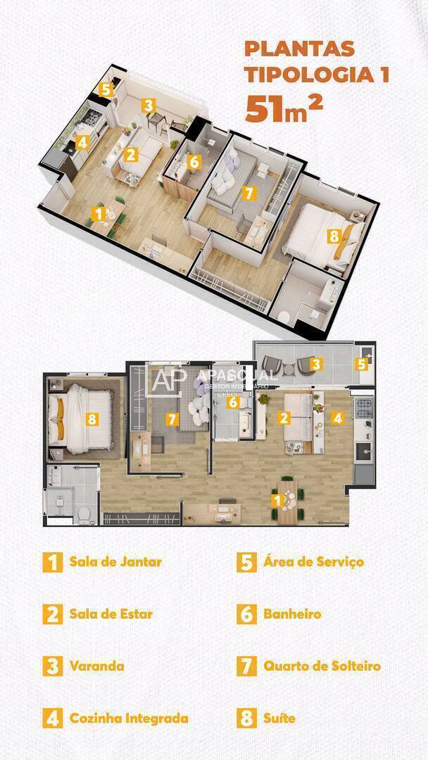 Apartamento à venda com 2 quartos, 44m² - Foto 17