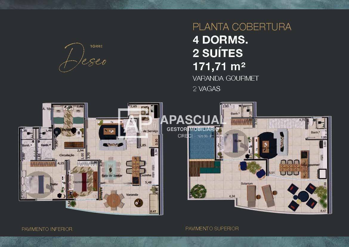 Apartamento à venda com 3 quartos, 120m² - Foto 8