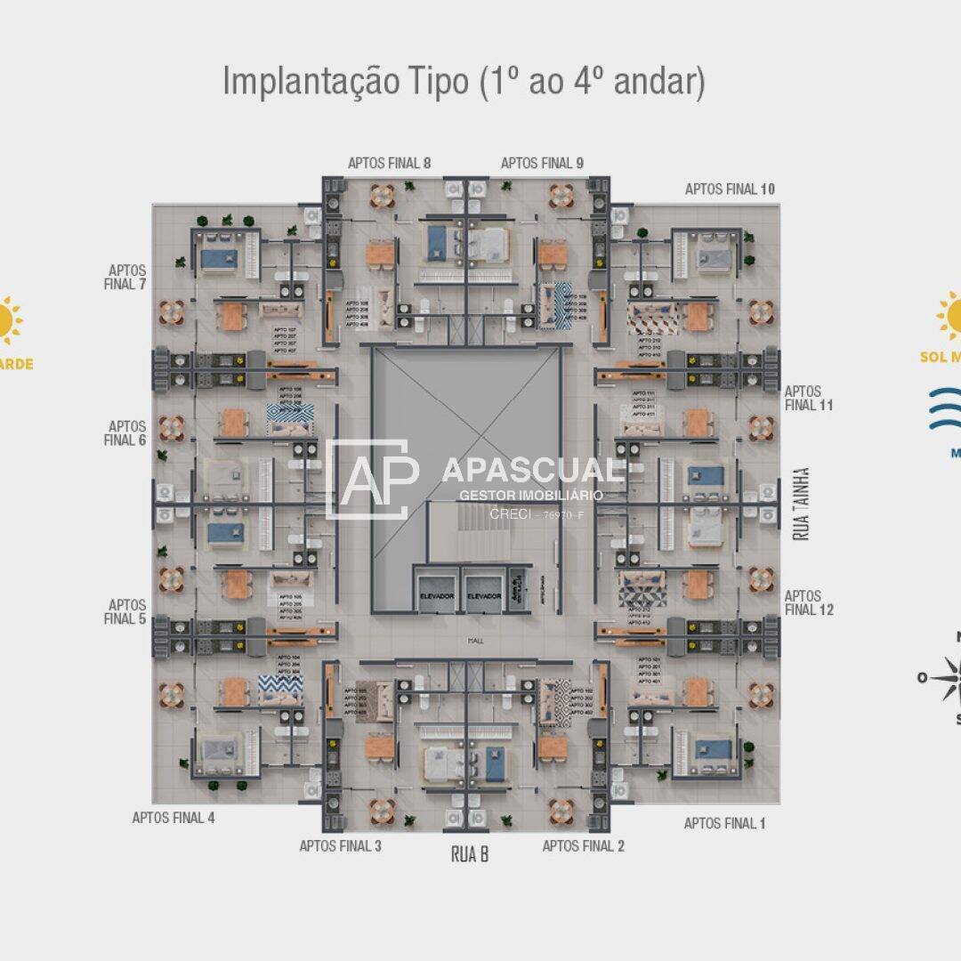 Apartamento à venda com 1 quarto, 40m² - Foto 5