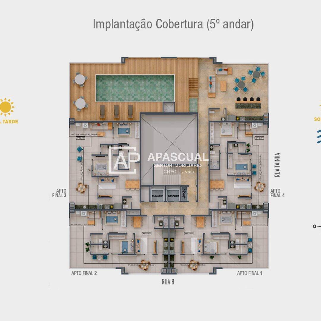 Apartamento à venda com 1 quarto, 40m² - Foto 6