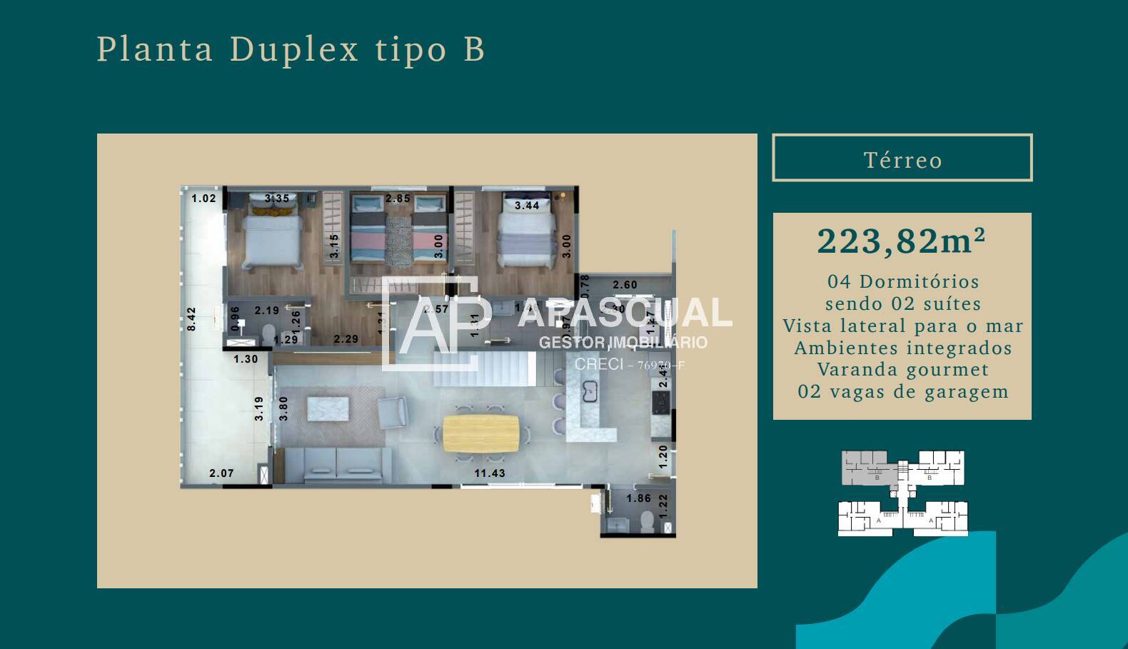 Apartamento à venda com 3 quartos, 124m² - Foto 28